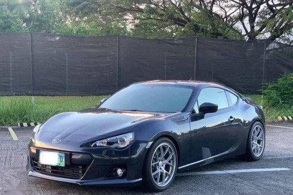 Grey Subaru BRZ 2014 for sale in Las Pinas