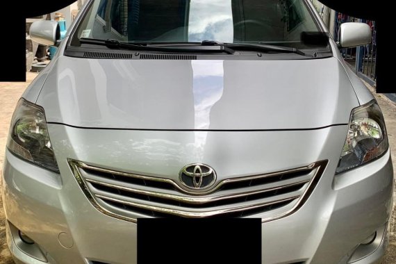 Pearl White Toyota Vios 2013 for sale in Pasig