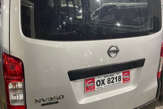 2018 Nissan NV350 Urvan M/T