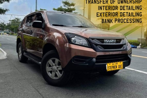 FOR SALE! 2016 Isuzu mu-X 4x2 LS M/T Diesel available at cheap price