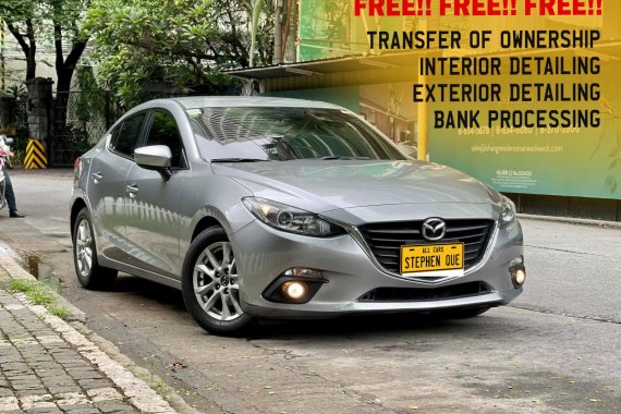  Selling second hand 2015 Mazda 3 3 1.5L Skyactiv Sedan A/T Gas at affordable price