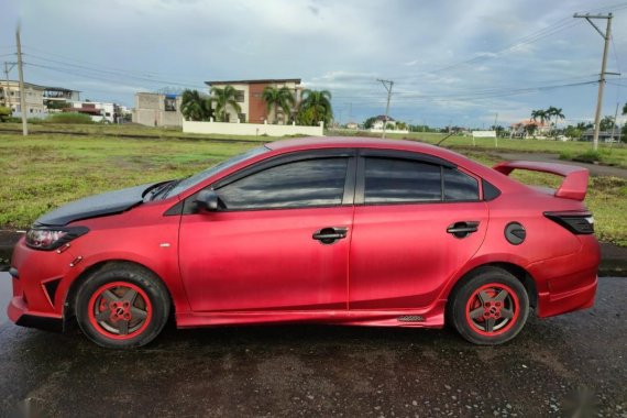 Red Toyota Vios 2014 for sale in Peñaranda