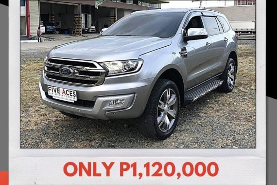 Selling Brightsilver Ford Everest 2018 in Mandaue