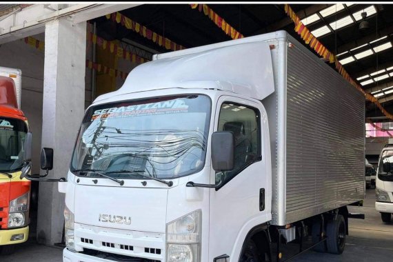 2021 ISUZU ELF ALUMINUM CLOSED VAN 15FT N-SERIES 4JJ1 ENGINE TURBO