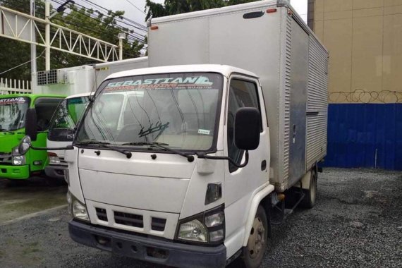 2021 ISUZU ELF ALUMINUM  CLOSED VAN 12FT MOLYE HARAP LIKOD 4HL1 ENGINE NKR