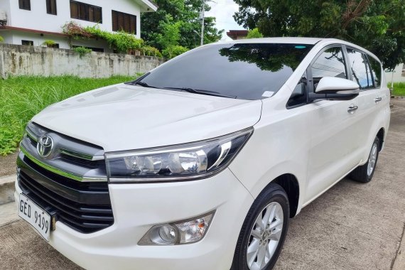   🕎 TOYOTA INNOVA G A/T --- 2017 🕎  ( PEARL WHITE )