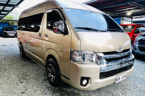 BARGAIN SALE!!! Golden 2016 Toyota Hiace LXV Super Grandia A/T DIESEL affordable price