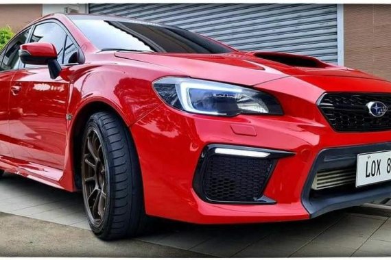 Red Subaru WRX 2014 for sale in Rizal