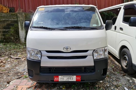 White Toyota Hiace 2021 for sale in Quezon