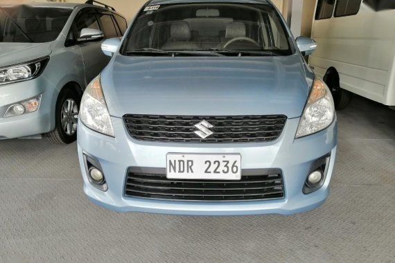 Blue Suzuki Ertiga 2015 for sale in Makati
