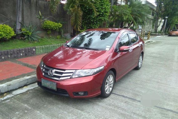 2014MDL HONDA CITY 1.5e IVTEC A/T SEDAN RED