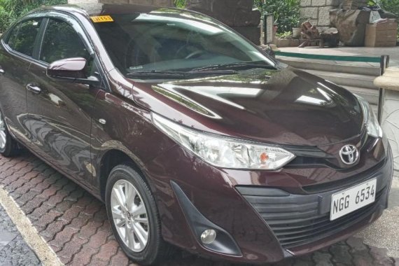 Selling Red Toyota Vios 2020 in San Juan