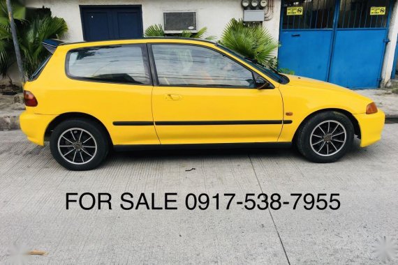 Yellow Honda Civic 1992 for sale in Pasay