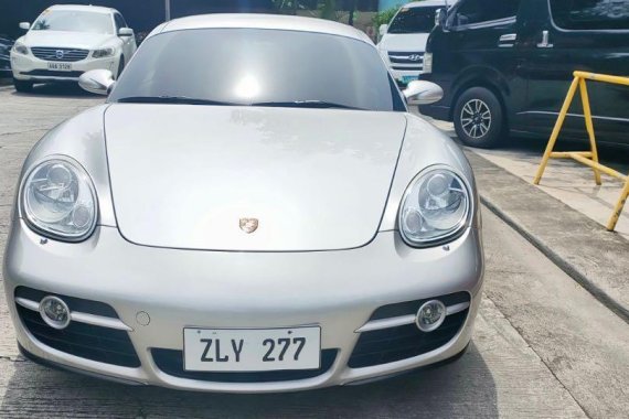 Silver Porsche Cayman 2007 for sale in Automatic