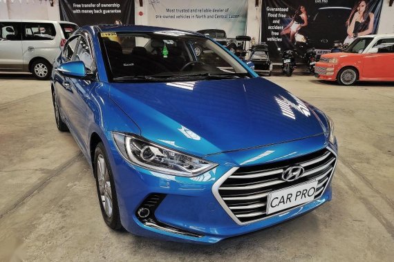 Selling Blue Hyundai Elantra 2016 in San Fernando