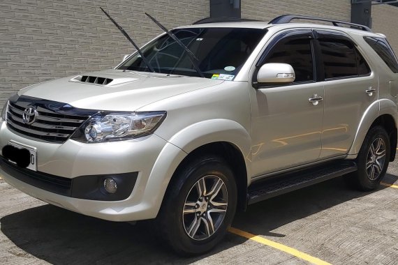 2nd hand 2014 Toyota Fortuner  2.4 G Diesel 4x2 AT for sale in good condition