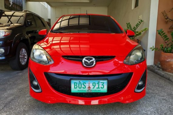 Sell Red 2012 Mazda 2 in Parañaque