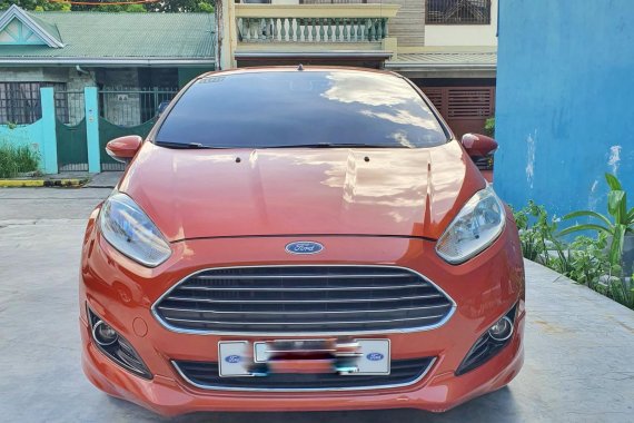 RUSH sale! Orange 2016 Ford Fiesta Hatchback cheap price