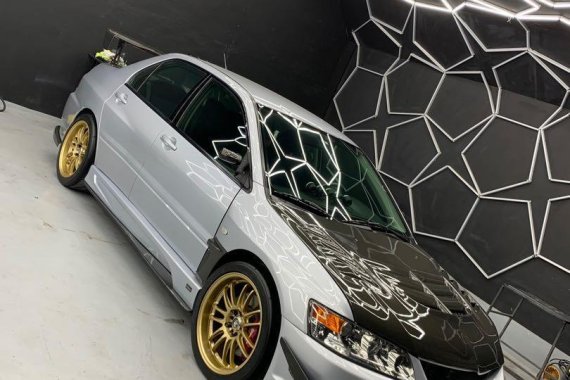 Brightsilver Mitsubishi Lancer 2003 for sale in Quezon