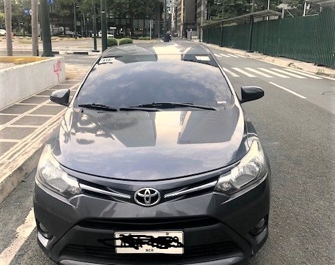 Selling Grey 2015 Toyota Vios  1.3 E MT in Excellent Condition