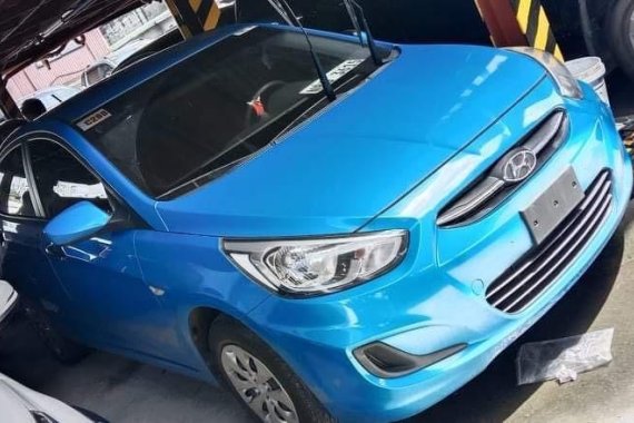 Blue Hyundai Accent 2019 for sale in Quezon City