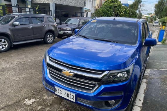 Selling Blue Chevrolet Colorado 2019 in Quezon City