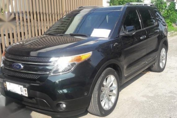 Selling Black Ford Explorer 2014 in Makati