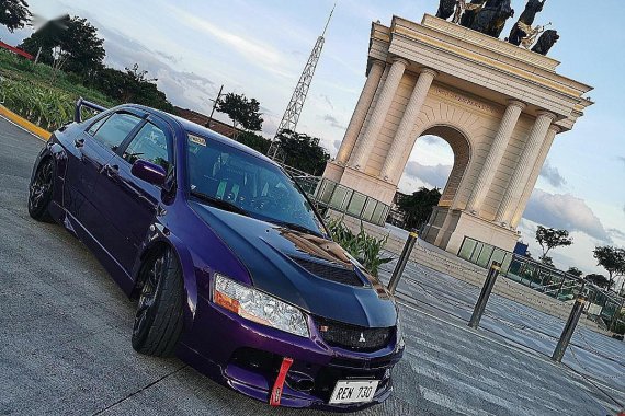 Selling Blue Mitsubishi Lancer Evolution 2007 in Quezon