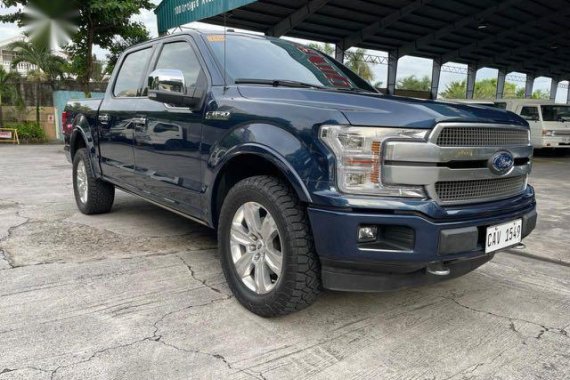 Blue Ford F-150 2020 for sale in Automatic