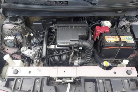 Red Mitsubishi Mirage G4 2015 for sale in Quezon