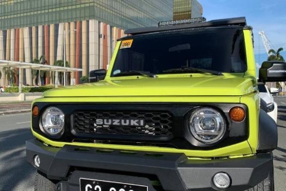 Yellow Suzuki Jimny 2021 for sale in Makati