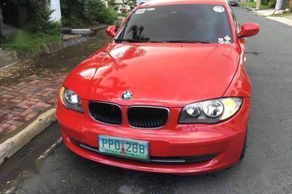 Orange BMW 116i 2011 for sale in Manila