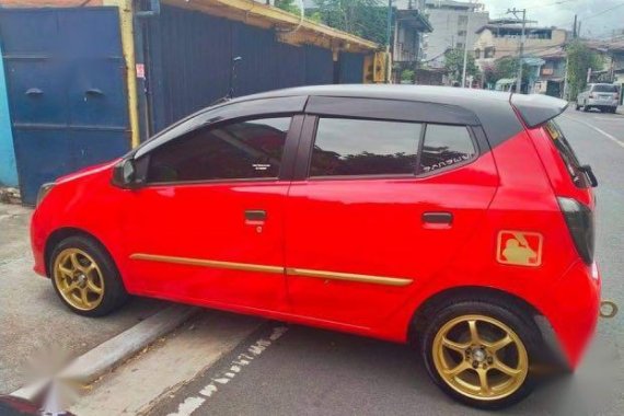 Sell Red 2016 Toyota Wigo in Quezon City