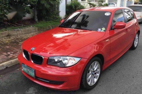 Orange BMW 116i 2011 for sale in Manila