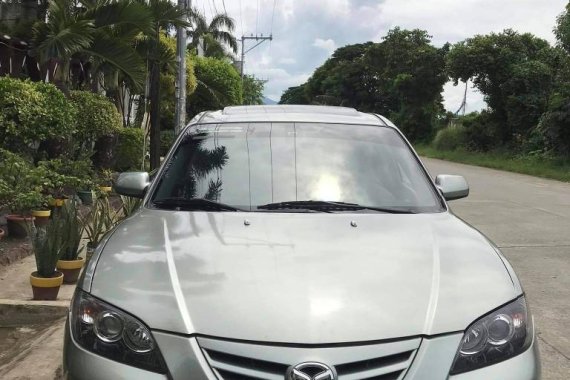 Silver Mazda 3 2007 for sale in Automatic