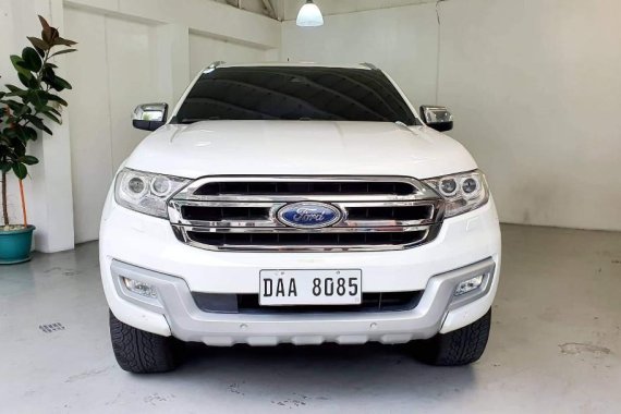 Selling White Ford Everest 2016 in Quezon