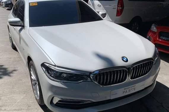 White BMW 520D 2018 for sale in Malabon