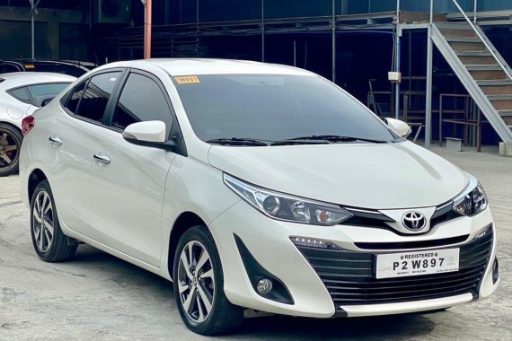 Pearl White Toyota Vios 2019 for sale in Makati