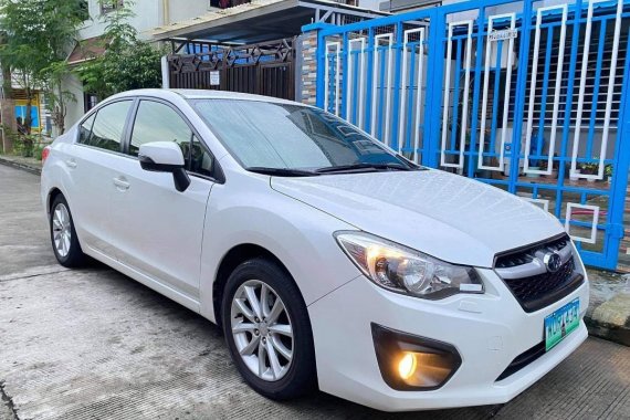 Pearl White Subaru Impreza 2013 for sale in Quezon City