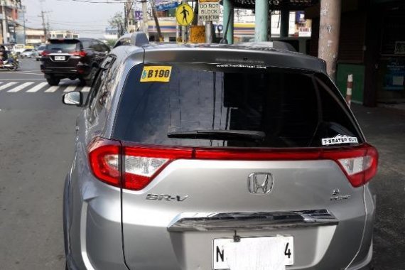 Selling Silver Honda BR-V 2018 in Quezon City