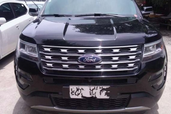 Black Ford Explorer 2016 for sale in Parañaque