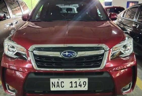Selling Red Subaru Forester 2017 in Dasmariñas