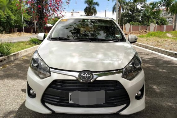 Selling White Toyota Wigo 2018 in Quezon