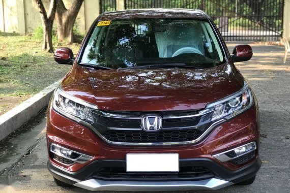 Red Honda Cr-V 2017 for sale in Automatic