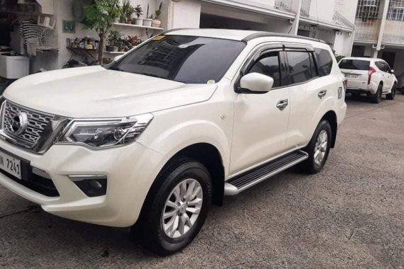 Selling Pearl White Nissan Terra 2019 in Quezon
