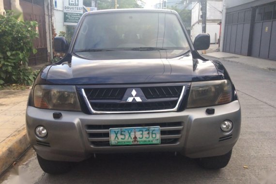 Blue Mitsubishi Pajero 2005 for sale in Automatic