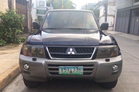 Blue Mitsubishi Pajero 2005 for sale in Automatic