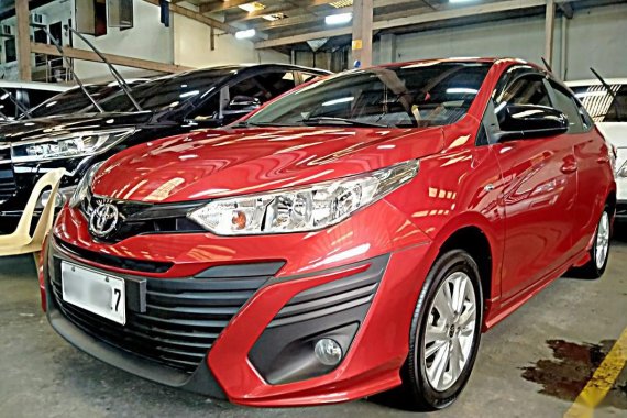 Red Toyota Vios 2019 for sale in Quezon