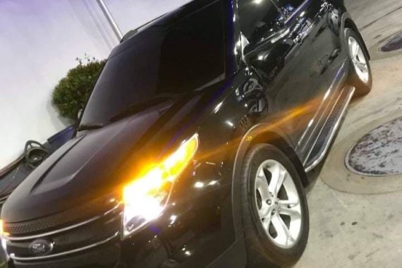 Black Ford Explorer 2013 for sale in Automatic