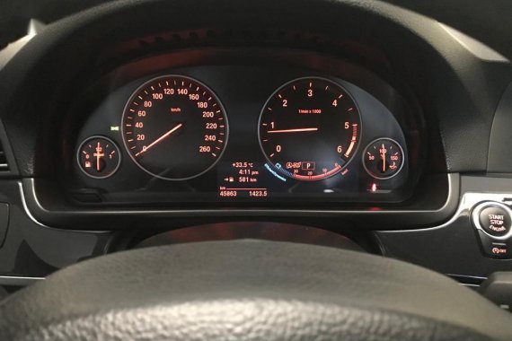 Black BMW 520D 2014 for sale in Makati
